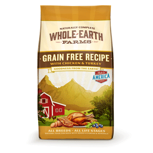 Whole Earth Farms Grain Free Chicken & Turkey Dog Food whole earth farms, whole earth farms adult, merrick, Dry, dog food, dog, gf, grain Free, chicken, turkey